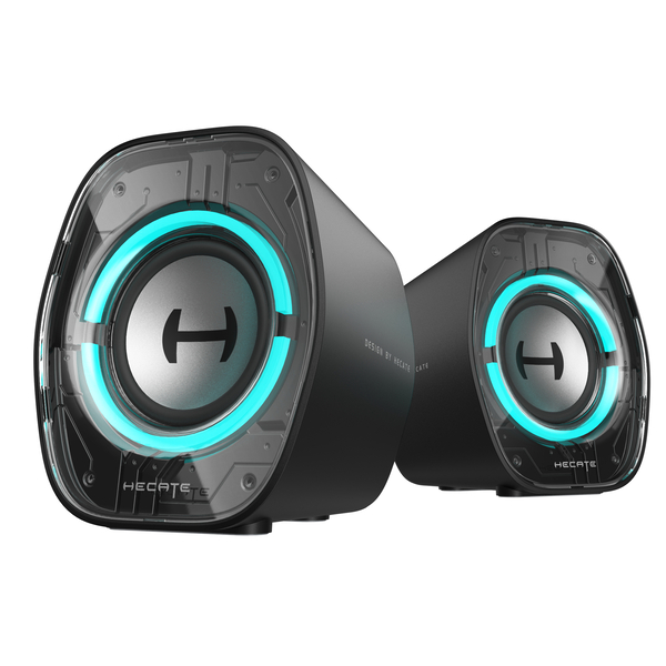Акустична системa Edifier Hecate G1000 II 2.0 USB/AUX/Bluetooth Black, изображение 4