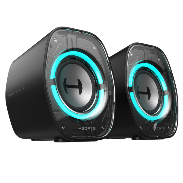 Акустична системa Edifier Hecate G1000 II 2.0 USB/AUX/Bluetooth Black, изображение 3