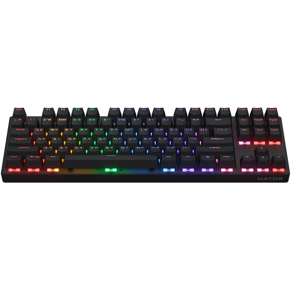 Клавіатура механічна HATOR Icefall Mecha TKL wireless Rainbow (HTK287UA) Black, изображение 2