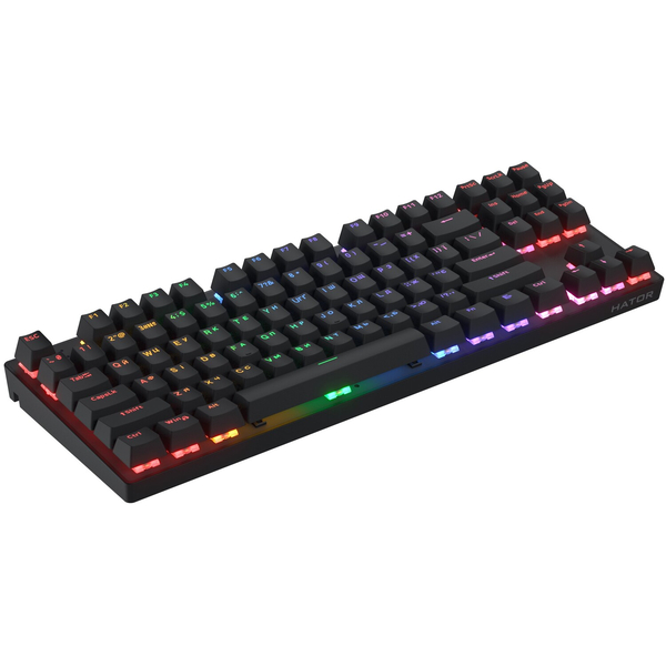 Клавіатура механічна HATOR Icefall Mecha TKL wireless Rainbow (HTK287UA) Black, изображение 4