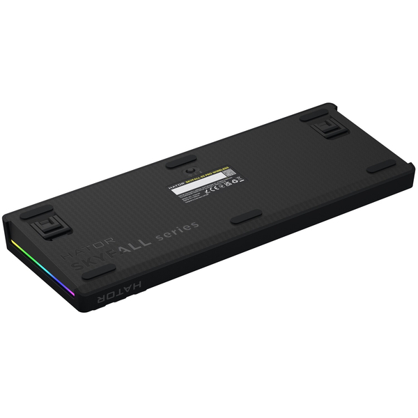Клавіатура механічна HATOR Skyfall 65 PRO wireless (HTK4160) US, silent switches Gray Black, зображення 6