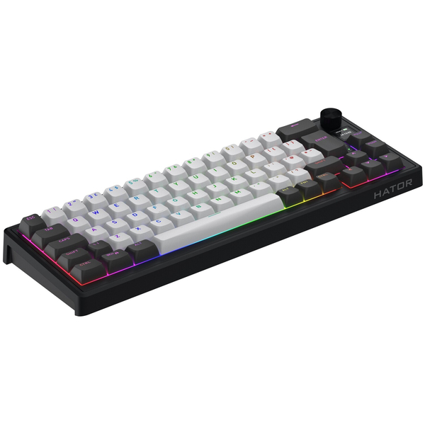 Клавіатура механічна HATOR Skyfall 65 PRO wireless (HTK4160EU) UK-ISO, silent switches Gray Black, зображення 4