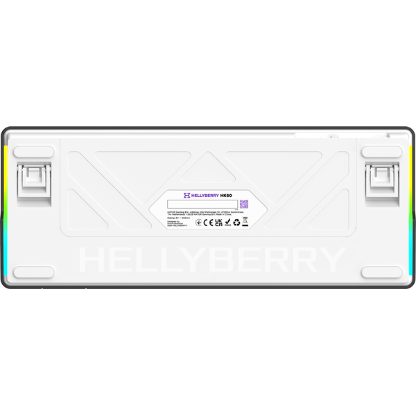 Клавіатура механічна HATOR Hellyberry HK60 - White Purple, изображение 5