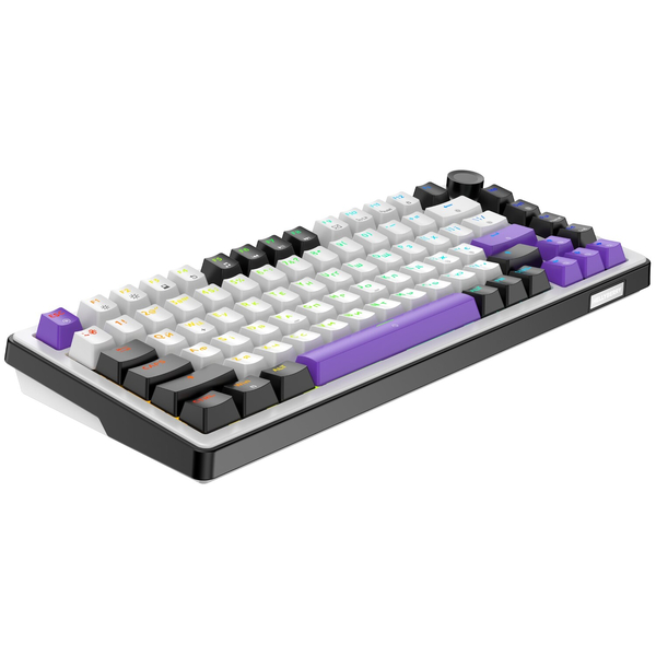 Клавіатура механічна HATOR Hellyberry HK75 - White Purple, изображение 5