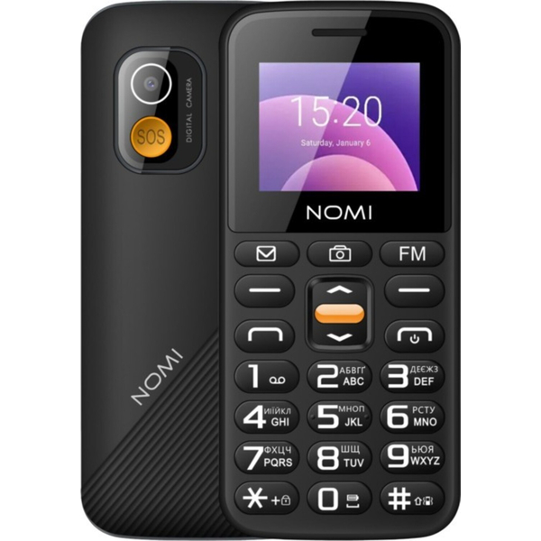 Мобільний телефон Nomi i1820 Black