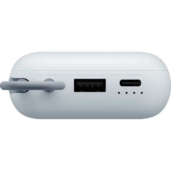 Зовнішній акумулятор Xiaomi 10000mAh 22.5W (Integrated Cable) (BHR9073GL) Blue, изображение 7