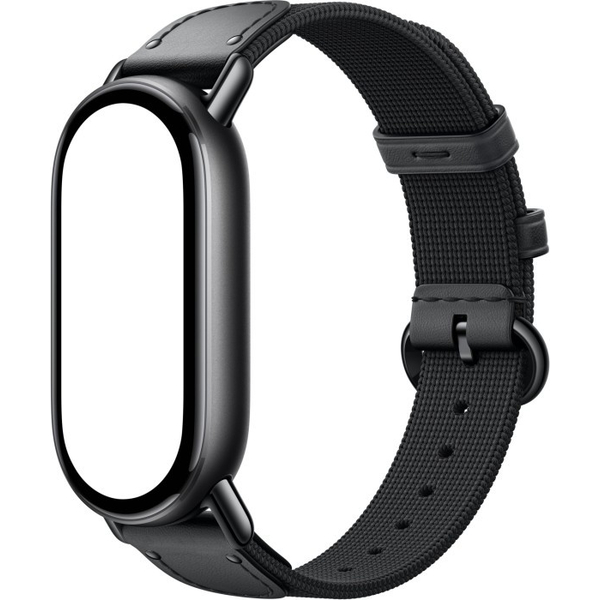 Ремінець Xiaomi до Band 10 Silk Knitted Strap Ebony BHR07Y9GL Black, изображение 6