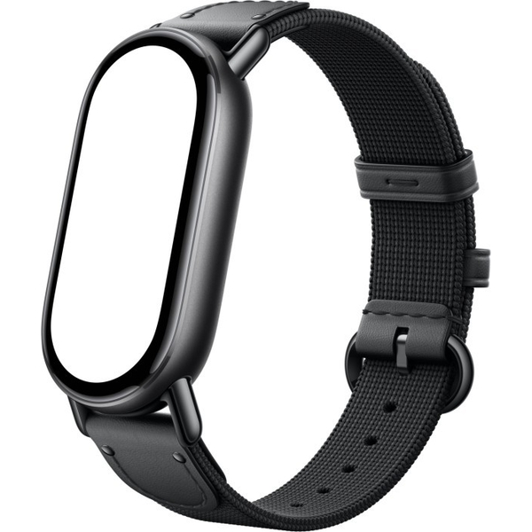 Ремінець Xiaomi до Band 10 Silk Knitted Strap Ebony BHR07Y9GL Black, изображение 7