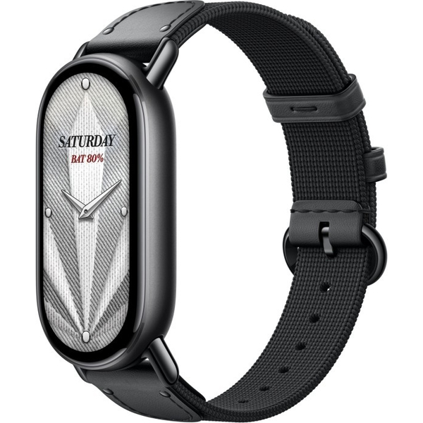 Ремінець Xiaomi до Band 10 Silk Knitted Strap Ebony BHR07Y9GL Black, изображение 3