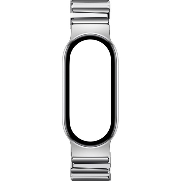 Ремінець Xiaomi до Band 10 Asymmetrical Metal Strap BHR07YHGL Silver, изображение 5