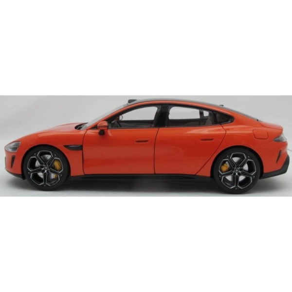 Колекційна модель Xiaomi SU7 1/18 Lava BHR08KOGL Orange, изображение 3