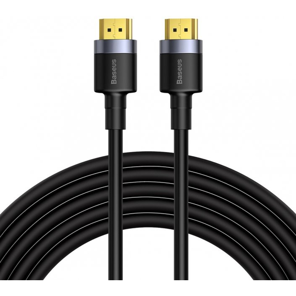 Кабель Baseus Cafule 4KHDMI Male To 4KHDMI Male Adapter Cable 5m Black (CADKLF-H01)