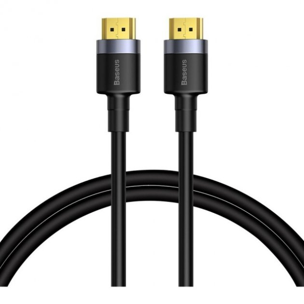 Кабель Baseus Cafule 4KHDMI Male To 4KHDMI Male Adapter Cable 2m Black (CADKLF-F01)