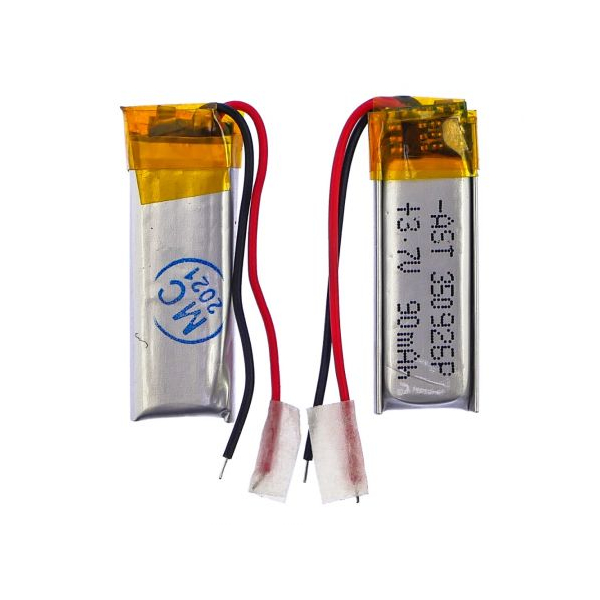Универсальный аккумулятор 350926P, 90 mAh