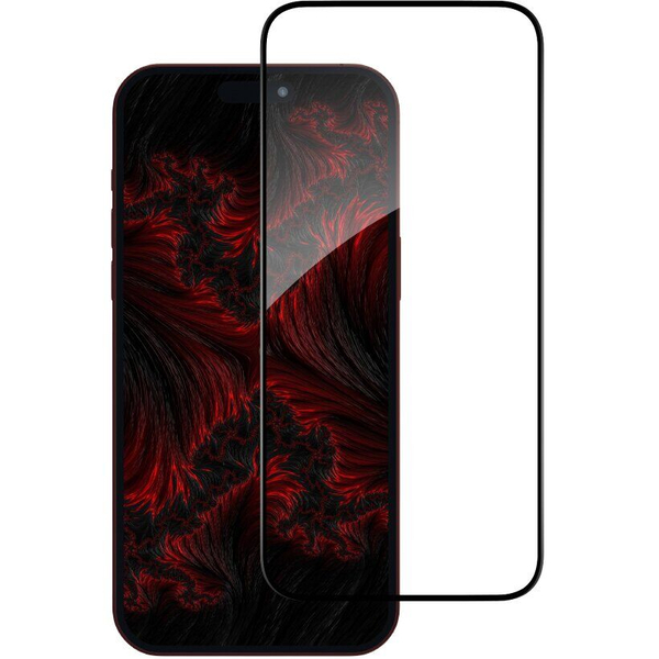 Защитное стекло для Apple iPhone 15 Pro Black Full Glue