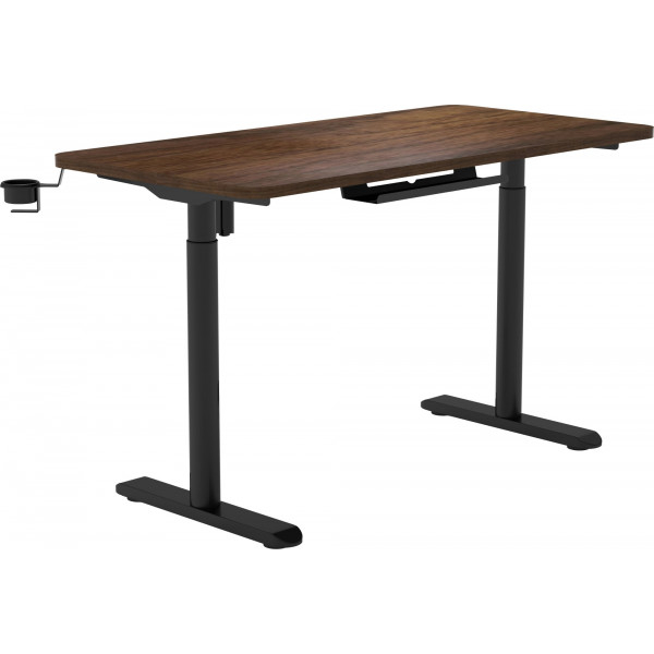 Комп’ютерний стіл з електрорегулюванням висоти Sihoo D05 1.4m Walnut/ Black, зображення 2