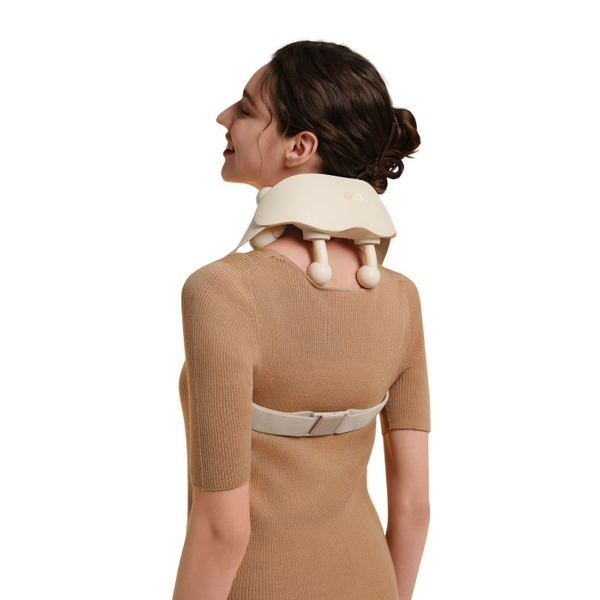 Масажер для шиї та плечей SKG HS500-2 Beige, зображення 7
