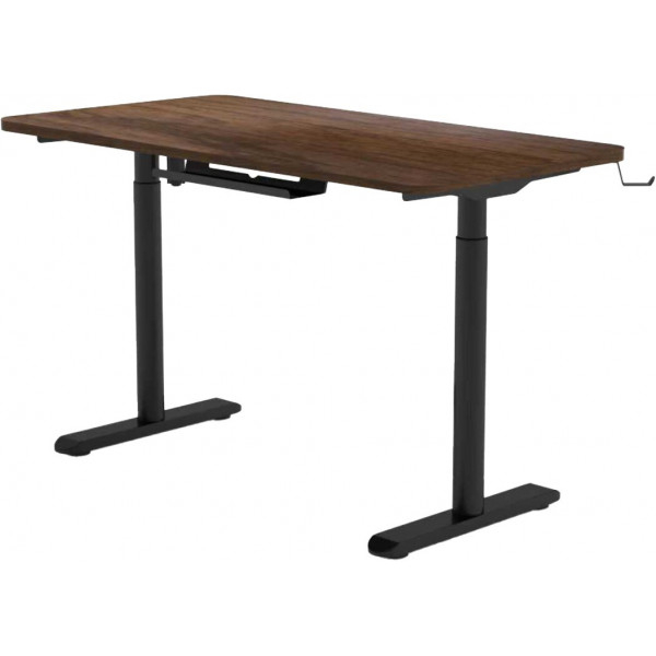 Комп’ютерний стіл з електрорегулюванням висоти Sihoo D05 1.4m Walnut/ Black, зображення 4