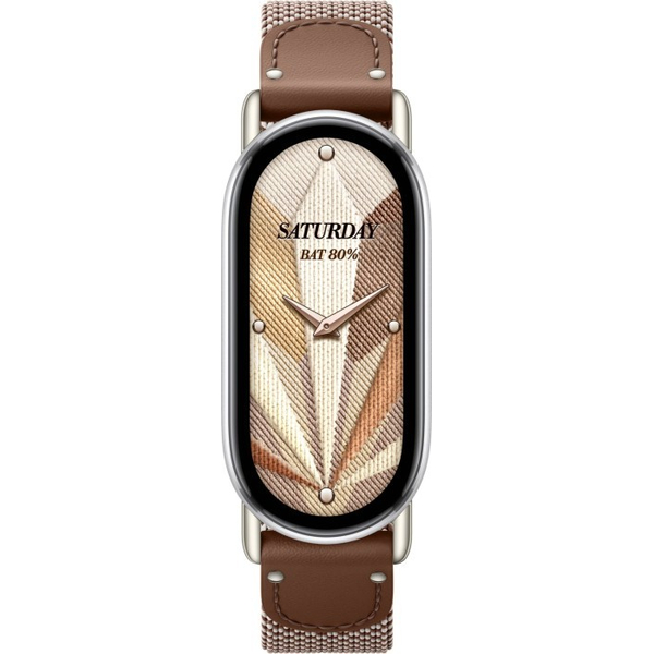 Ремінець Xiaomi до Band 10 Silk Knitted Strap Feather BHR07YJGL Brown