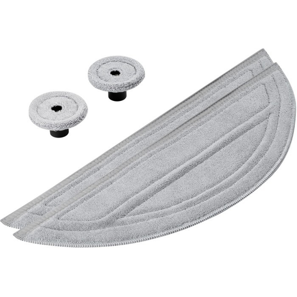 Комплект змінних тканинних насадок Roborock Saros 10 Gray, изображение 4