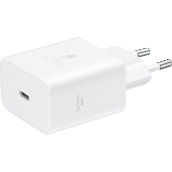 Мережевий зарядний пристрій Samsung 45W (EP-T4511NWEGEU) White, изображение 3