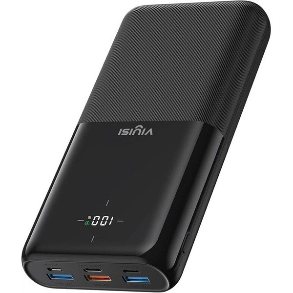 Зовнішній акумулятор VIYISI G3015 30000mAh 22,5W (X001XFVS1J) Black, изображение 2