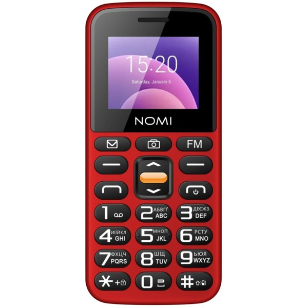 Мобільний телефон Nomi i1820 Red, изображение 3