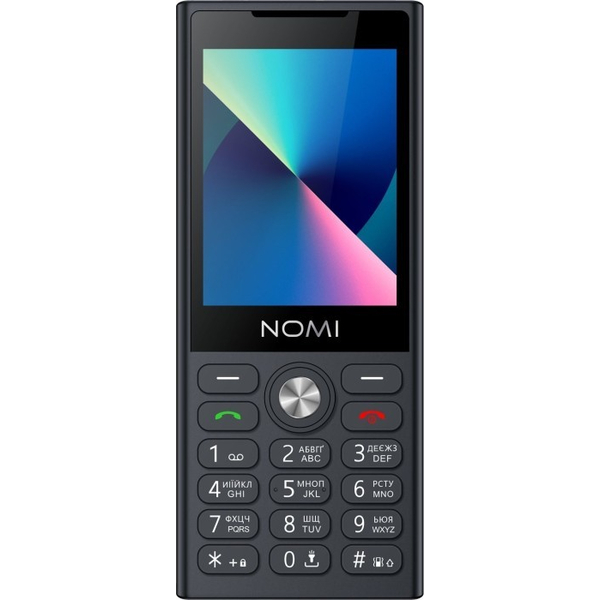Мобільний телефон Nomi i2841 Black, изображение 2