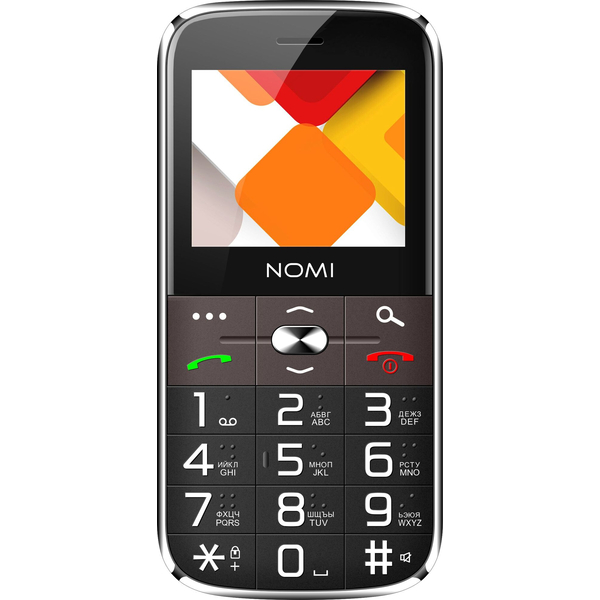 Мобільний телефон Nomi i220 Black, зображення 3