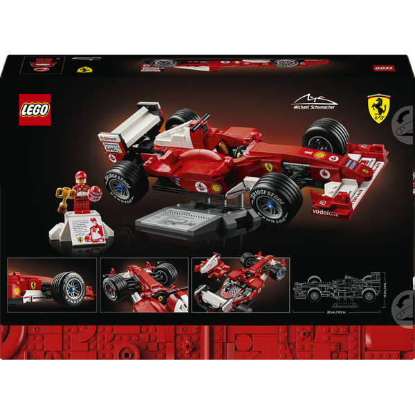 Конструктор LEGO Icons Ferrari F2004 та Michael Schumacher (11375), зображення 5