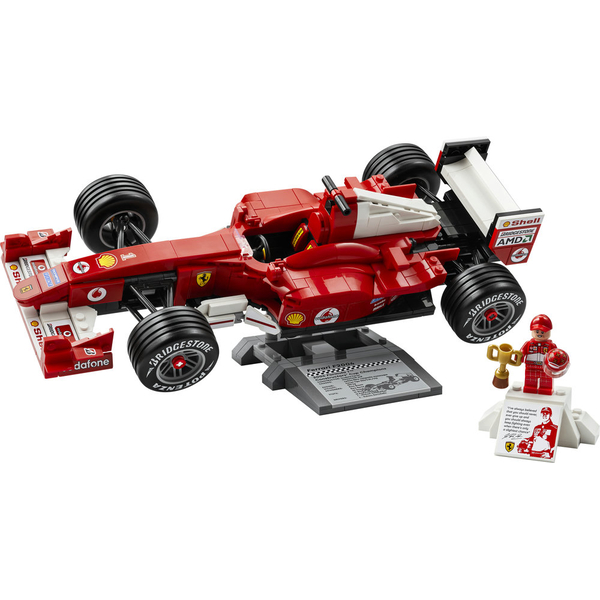 Конструктор LEGO Icons Ferrari F2004 та Michael Schumacher (11375), зображення 13