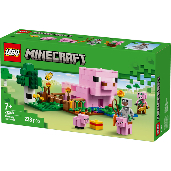 Конструктор LEGO Minecraft Будинок для поросят (21268), зображення 9