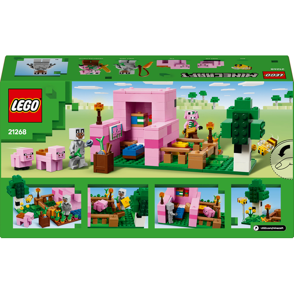 Конструктор LEGO Minecraft Будинок для поросят (21268), зображення 11