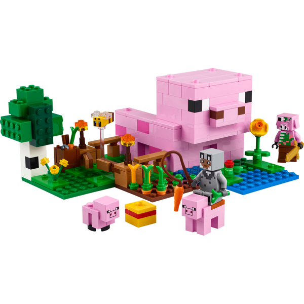 Конструктор LEGO Minecraft Будинок для поросят (21268), зображення 12