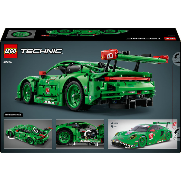 Конструктор LEGO Technic Автомобіль Porsche 911 GT3 R REXY AO Racing (42224), зображення 6