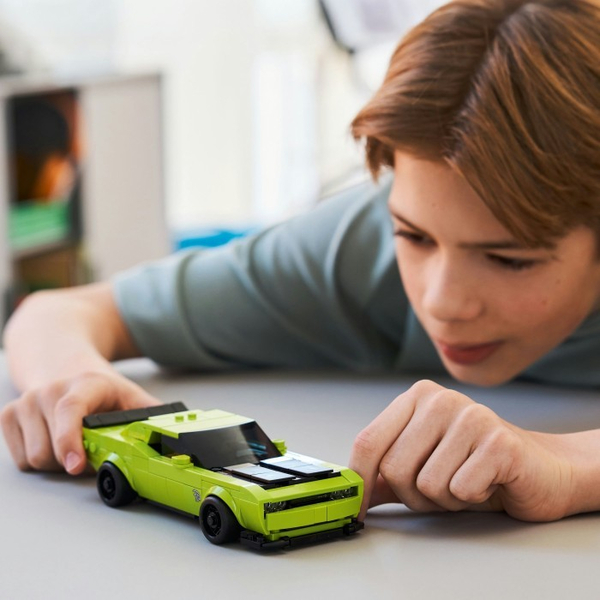 Конструктор LEGO® Speed Champions Спортивний автомобіль Dodge Challenger SRT Hellcat (77237), зображення 6