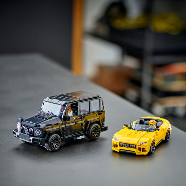 Конструктор LEGO® Speed Champions Mercedes-AMG G 63 і Mercedes-AMG SL 63 (76924), зображення 6