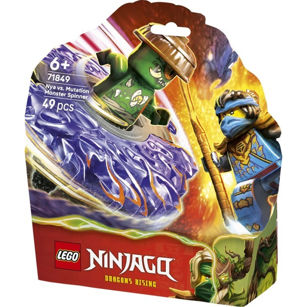 Конструктор LEGO® Ninjago Нія проти спінера монстра-мутанта (71849)