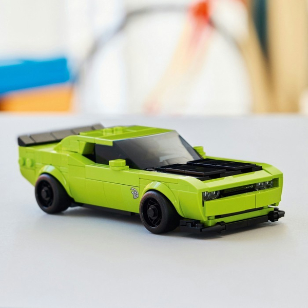 Конструктор LEGO® Speed Champions Спортивний автомобіль Dodge Challenger SRT Hellcat (77237), зображення 7