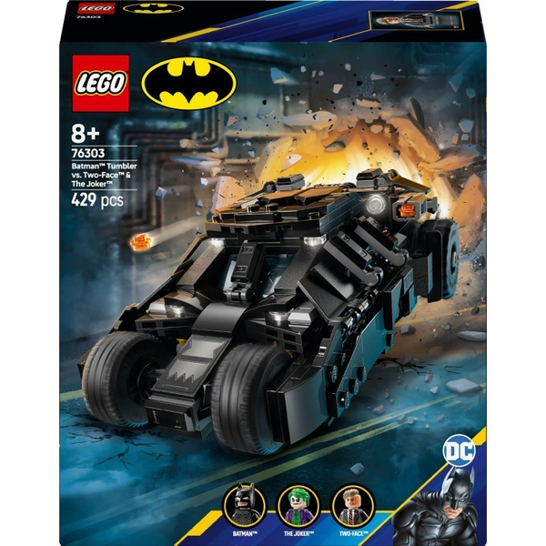 Конструктор LEGO® Super Heroes DC Бетмен Тумблер проти Дволикого і Джокера (76303)