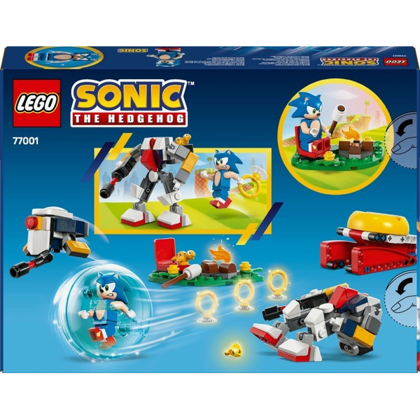Конструктор LEGO® Sonic the Hedgehog Зіткнення Соніка біля багаття (77001), зображення 11