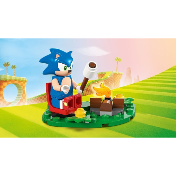Конструктор LEGO® Sonic the Hedgehog Зіткнення Соніка біля багаття (77001), зображення 8