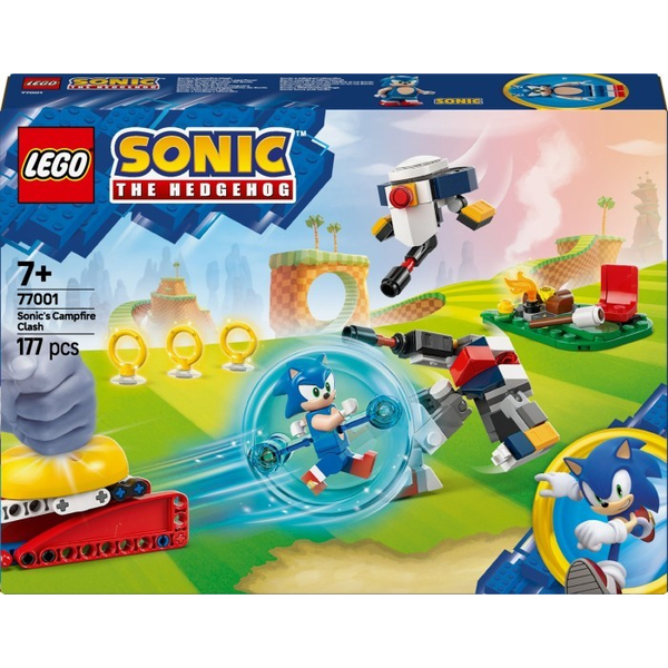 Конструктор LEGO® Sonic the Hedgehog Зіткнення Соніка біля багаття (77001)