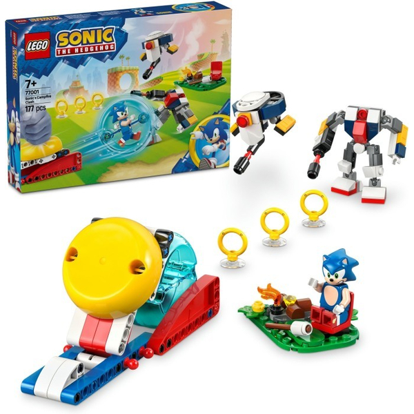 Конструктор LEGO® Sonic the Hedgehog Зіткнення Соніка біля багаття (77001), зображення 3