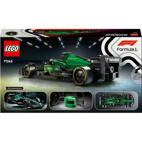 Конструктор LEGO® Speed Champions Автомобіль для перегонів Aston Martin Aramco F1® AMR24 (77245), изображение 9