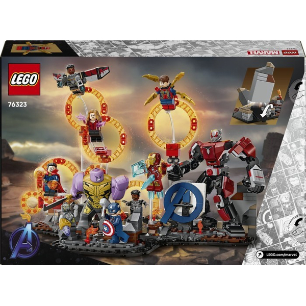 Конструктор LEGO Super Heroes Marvel Месники: Завершення. Вирішальна битва (76323), зображення 3