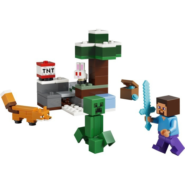 Конструктор LEGO® Minecraft Пригоди Стіва в тайзі (21583), зображення 4
