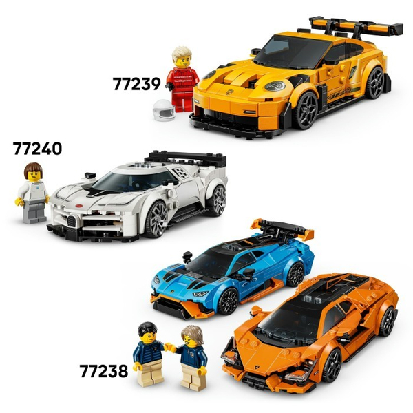 Конструктор LEGO® Speed Champions Спортивний автомобіль Dodge Challenger SRT Hellcat (77237), зображення 10