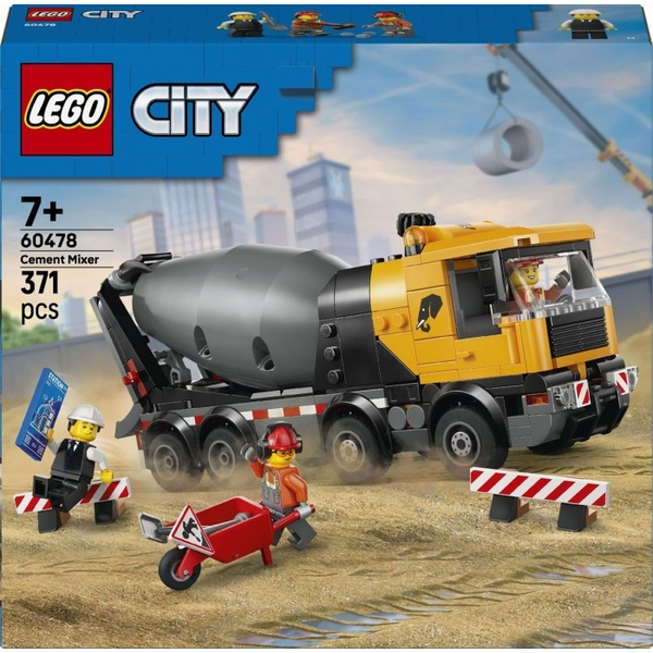 Конструктор LEGO® City Бетонозмішувач (60478), зображення 2