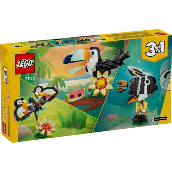 Конструктор LEGO® Creator Дикі тварини: тропічний тукан (31173), зображення 3